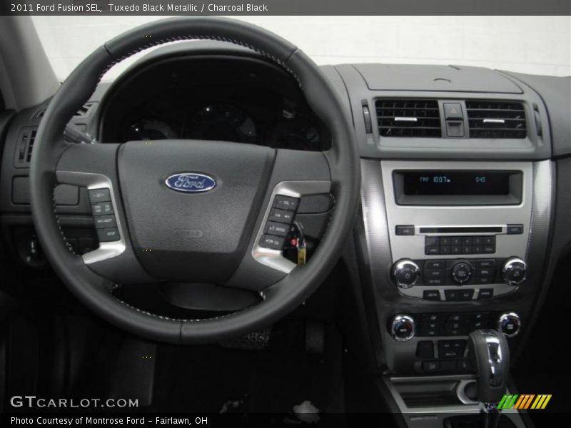 Tuxedo Black Metallic / Charcoal Black 2011 Ford Fusion SEL