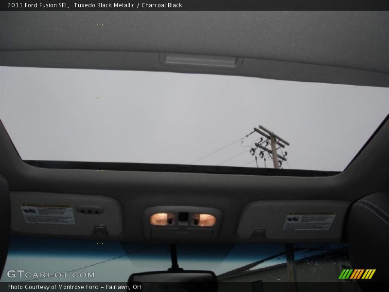Tuxedo Black Metallic / Charcoal Black 2011 Ford Fusion SEL
