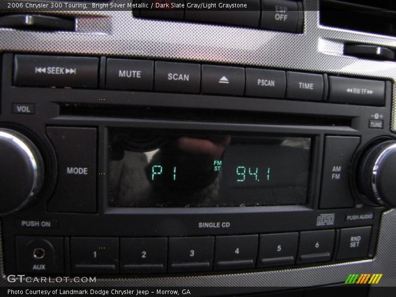 Bright Silver Metallic / Dark Slate Gray/Light Graystone 2006 Chrysler 300 Touring