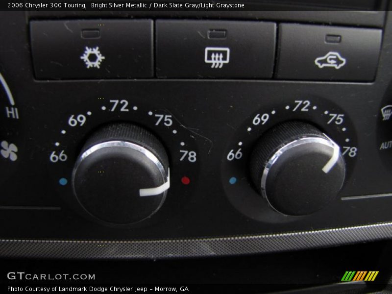 Bright Silver Metallic / Dark Slate Gray/Light Graystone 2006 Chrysler 300 Touring