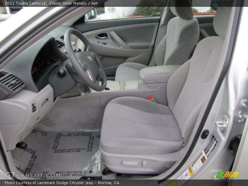 Classic Silver Metallic / Ash 2011 Toyota Camry LE