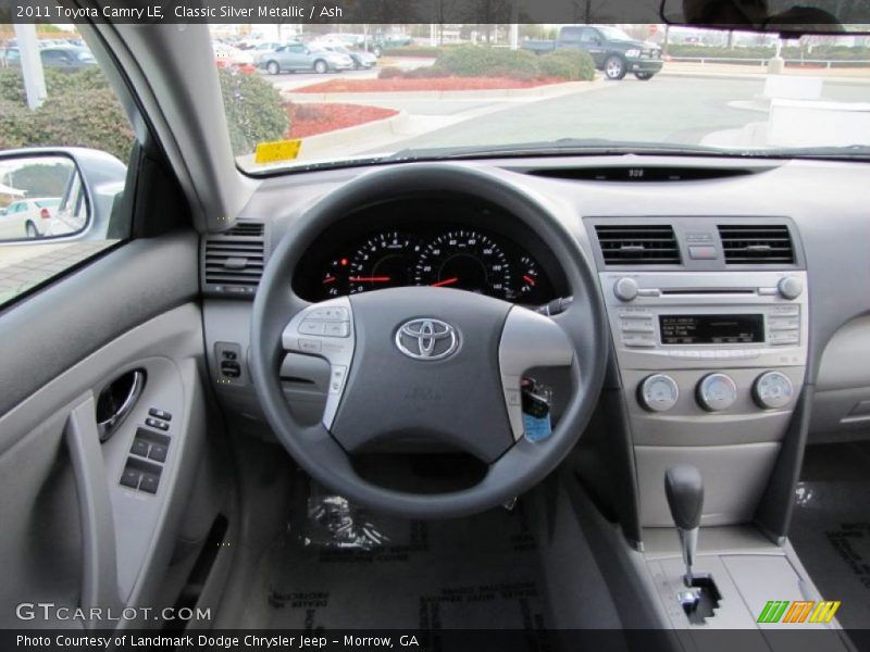 Classic Silver Metallic / Ash 2011 Toyota Camry LE