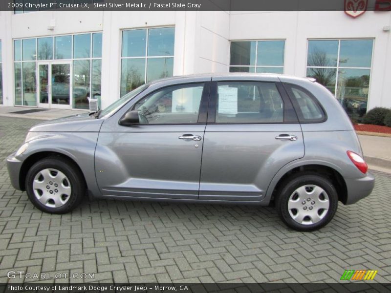 Steel Silver Metallic / Pastel Slate Gray 2009 Chrysler PT Cruiser LX