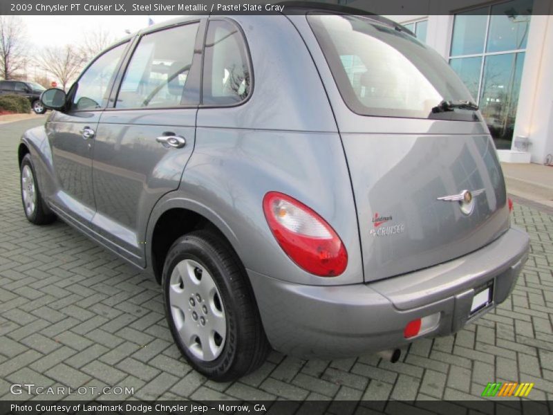 Steel Silver Metallic / Pastel Slate Gray 2009 Chrysler PT Cruiser LX