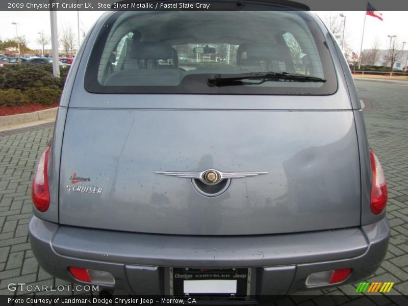 Steel Silver Metallic / Pastel Slate Gray 2009 Chrysler PT Cruiser LX