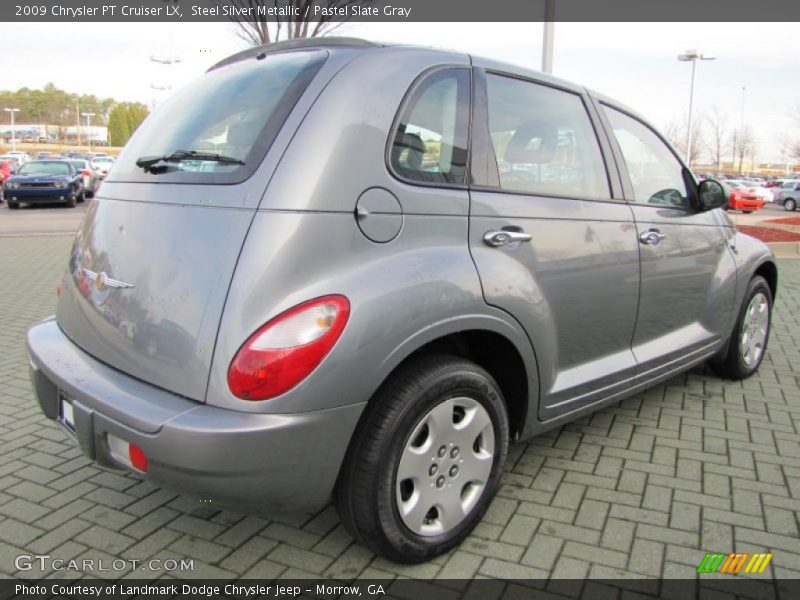 Steel Silver Metallic / Pastel Slate Gray 2009 Chrysler PT Cruiser LX