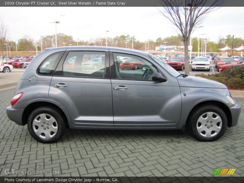 Steel Silver Metallic / Pastel Slate Gray 2009 Chrysler PT Cruiser LX