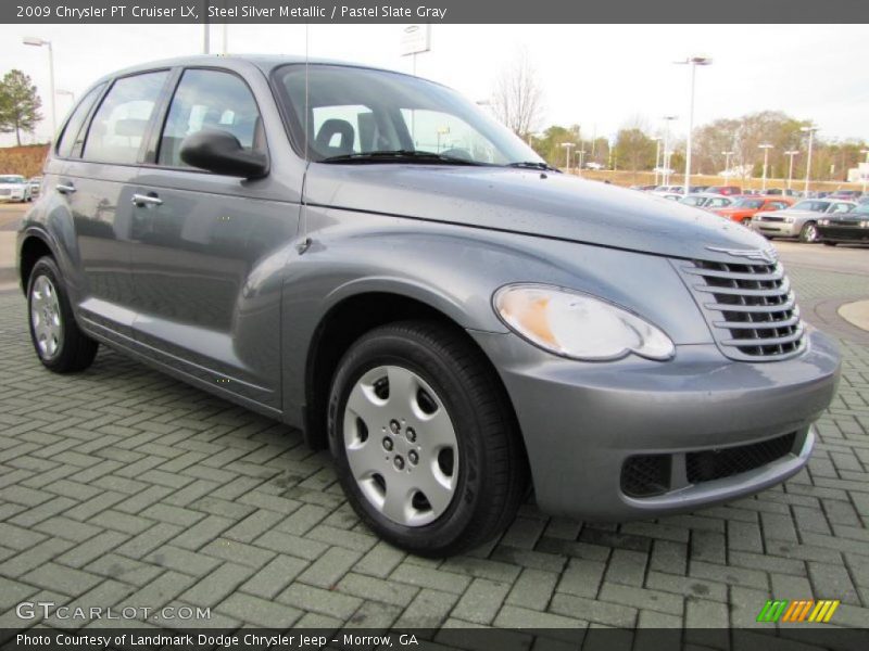 Steel Silver Metallic / Pastel Slate Gray 2009 Chrysler PT Cruiser LX