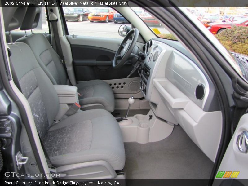 Steel Silver Metallic / Pastel Slate Gray 2009 Chrysler PT Cruiser LX