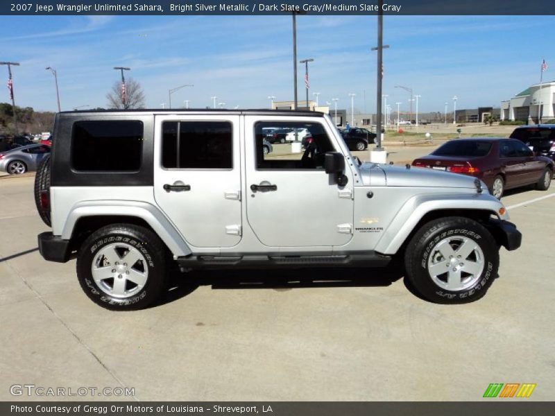  2007 Wrangler Unlimited Sahara Bright Silver Metallic
