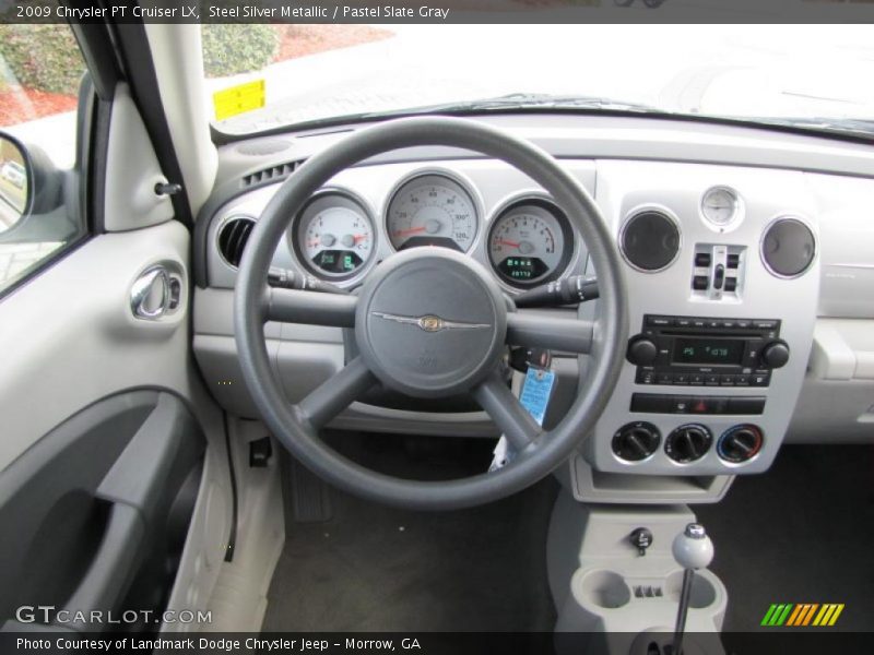 Steel Silver Metallic / Pastel Slate Gray 2009 Chrysler PT Cruiser LX