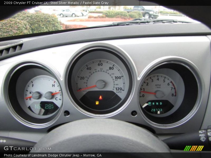 Steel Silver Metallic / Pastel Slate Gray 2009 Chrysler PT Cruiser LX