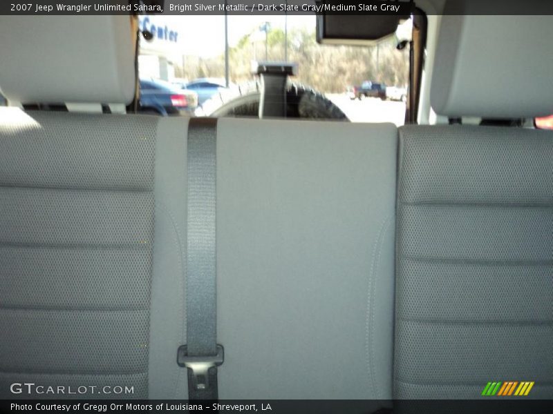 Bright Silver Metallic / Dark Slate Gray/Medium Slate Gray 2007 Jeep Wrangler Unlimited Sahara