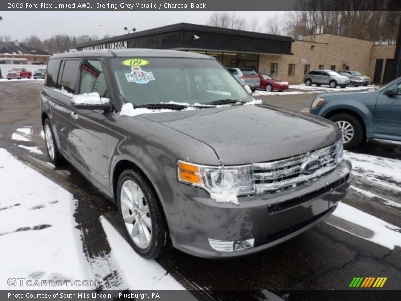 Sterling Grey Metallic / Charcoal Black 2009 Ford Flex Limited AWD