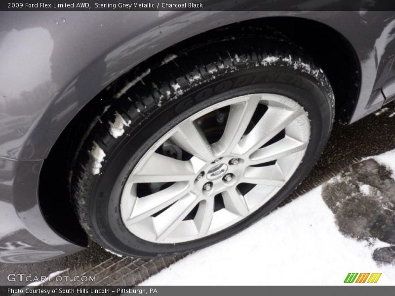 Sterling Grey Metallic / Charcoal Black 2009 Ford Flex Limited AWD