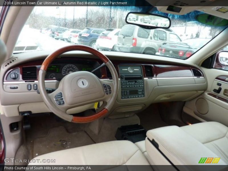 Dashboard of 2004 Town Car Ultimate L