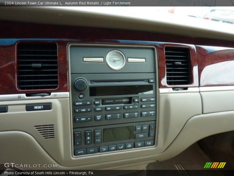 Controls of 2004 Town Car Ultimate L