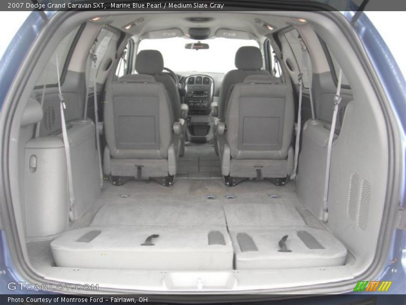 Marine Blue Pearl / Medium Slate Gray 2007 Dodge Grand Caravan SXT