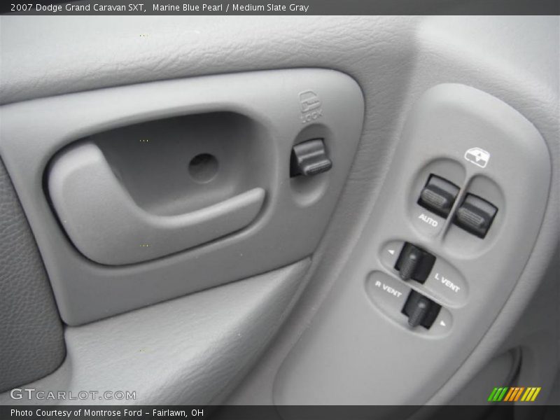 Marine Blue Pearl / Medium Slate Gray 2007 Dodge Grand Caravan SXT