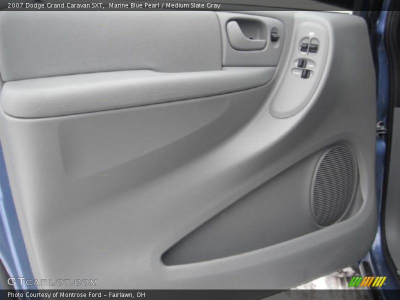 Marine Blue Pearl / Medium Slate Gray 2007 Dodge Grand Caravan SXT