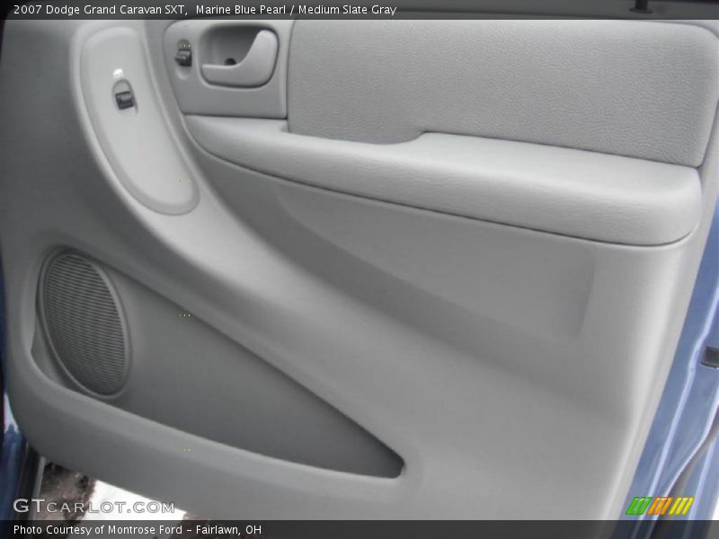Marine Blue Pearl / Medium Slate Gray 2007 Dodge Grand Caravan SXT
