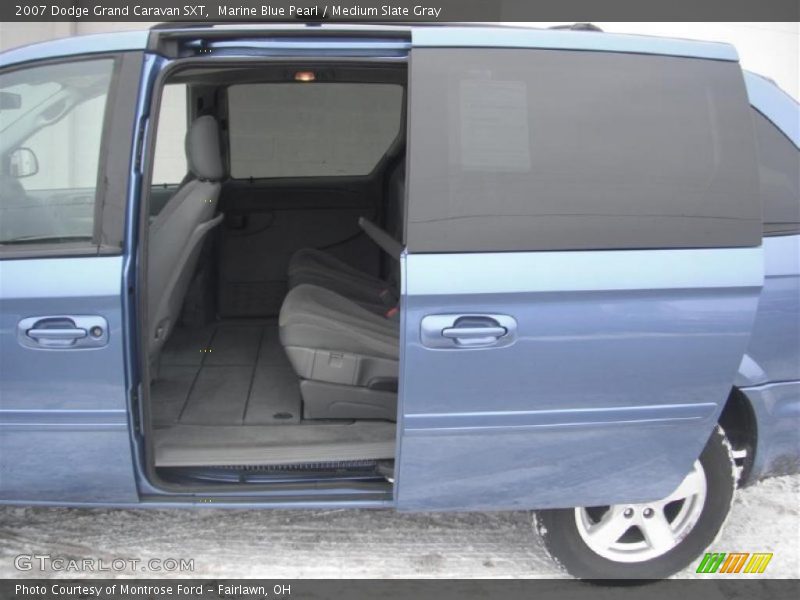 Marine Blue Pearl / Medium Slate Gray 2007 Dodge Grand Caravan SXT