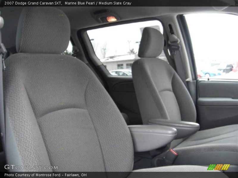 Marine Blue Pearl / Medium Slate Gray 2007 Dodge Grand Caravan SXT