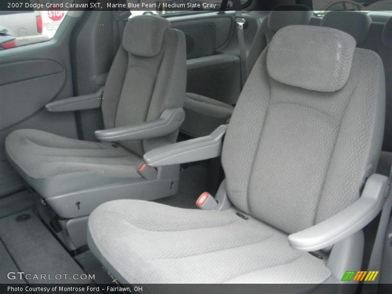 Marine Blue Pearl / Medium Slate Gray 2007 Dodge Grand Caravan SXT