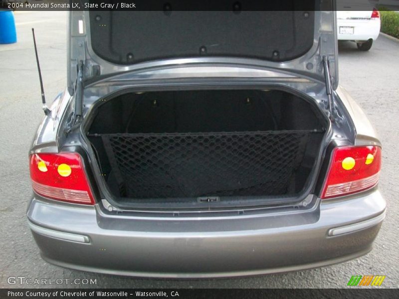 Slate Gray / Black 2004 Hyundai Sonata LX