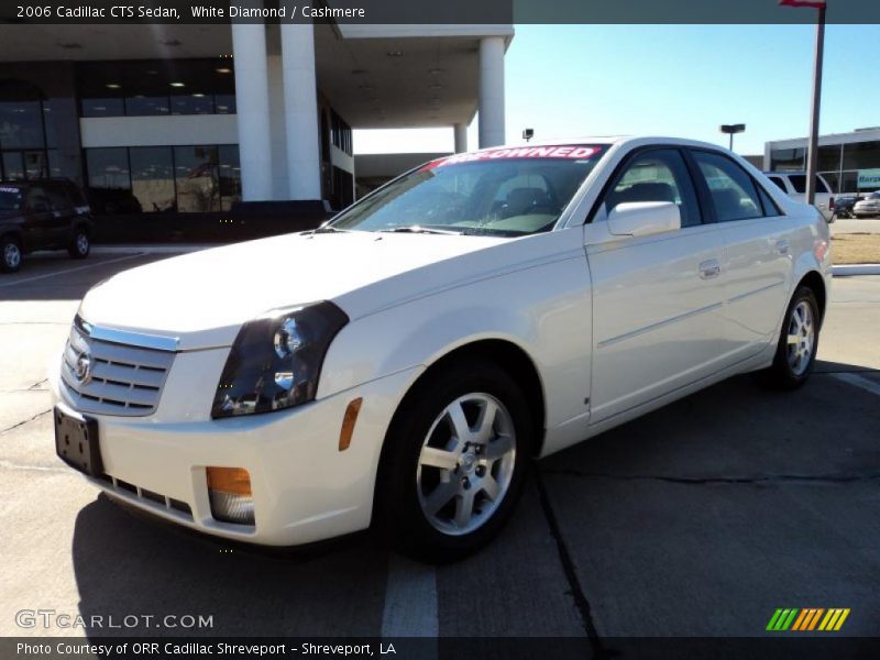 White Diamond / Cashmere 2006 Cadillac CTS Sedan