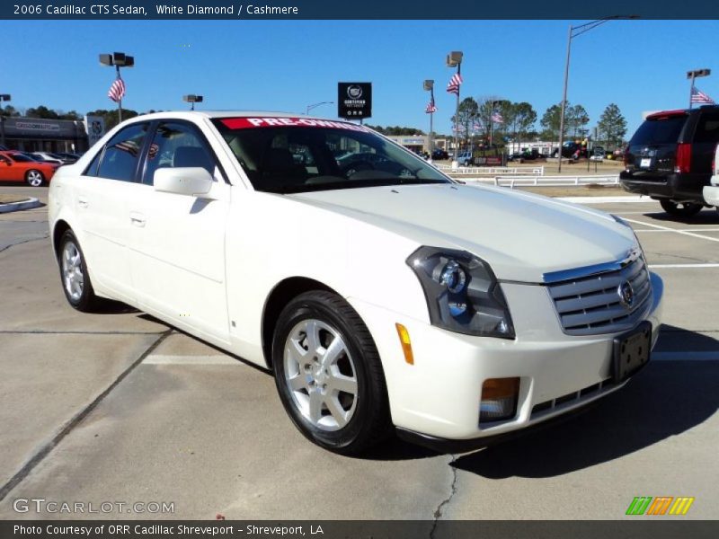 White Diamond / Cashmere 2006 Cadillac CTS Sedan