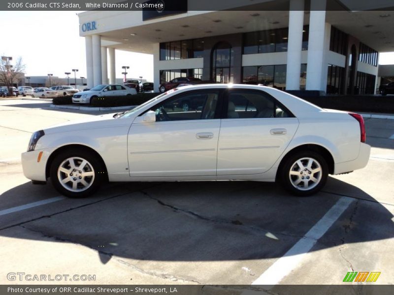 White Diamond / Cashmere 2006 Cadillac CTS Sedan