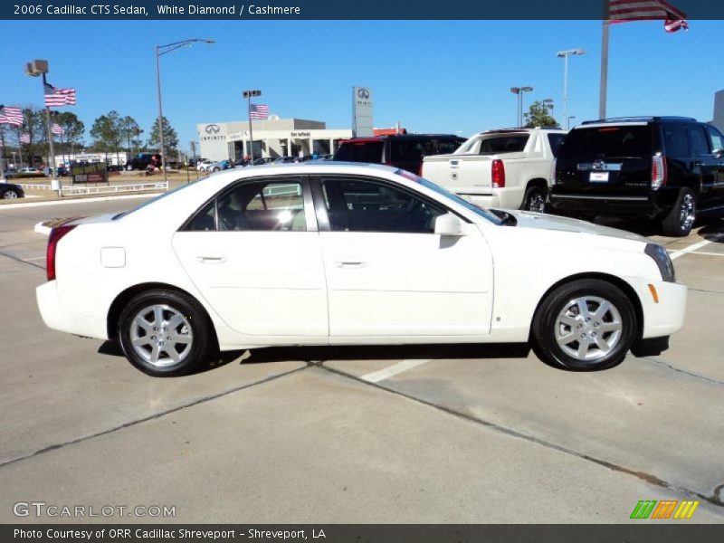White Diamond / Cashmere 2006 Cadillac CTS Sedan