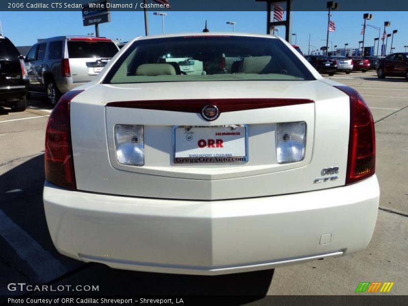 White Diamond / Cashmere 2006 Cadillac CTS Sedan