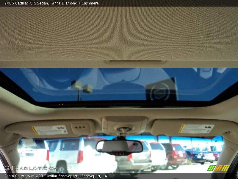 White Diamond / Cashmere 2006 Cadillac CTS Sedan