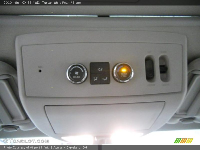 Tuscan White Pearl / Stone 2010 Infiniti QX 56 4WD