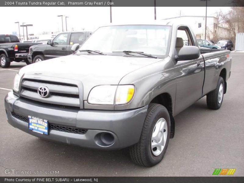 Phantom Gray Pearl / Oak 2004 Toyota Tundra Regular Cab