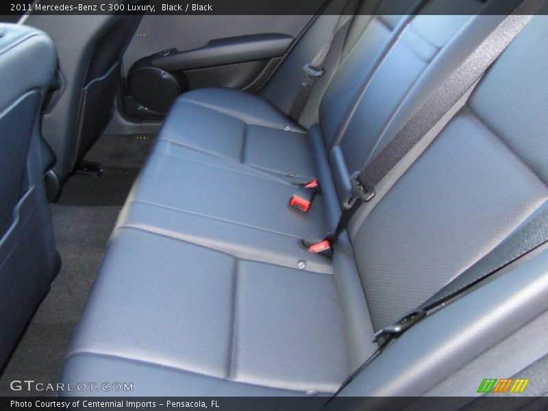 Black / Black 2011 Mercedes-Benz C 300 Luxury