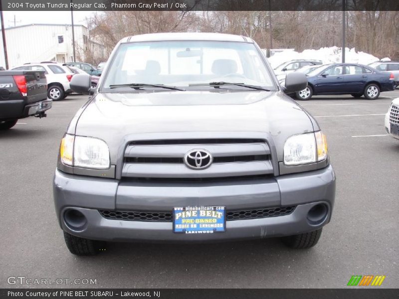 Phantom Gray Pearl / Oak 2004 Toyota Tundra Regular Cab