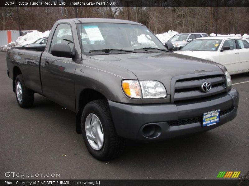 Phantom Gray Pearl / Oak 2004 Toyota Tundra Regular Cab