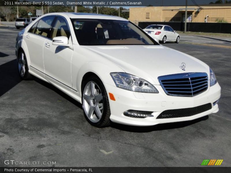 2011 S 550 Sedan Diamond White Metallic