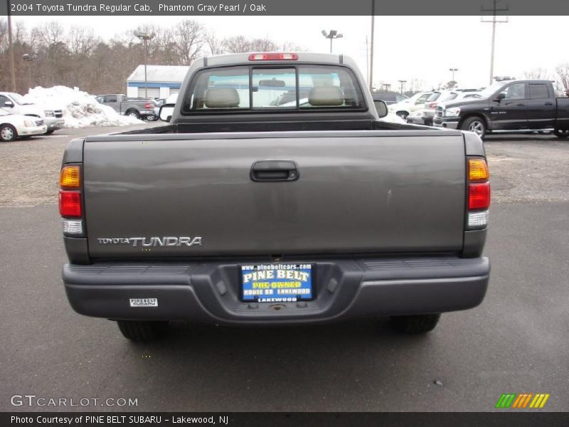 Phantom Gray Pearl / Oak 2004 Toyota Tundra Regular Cab