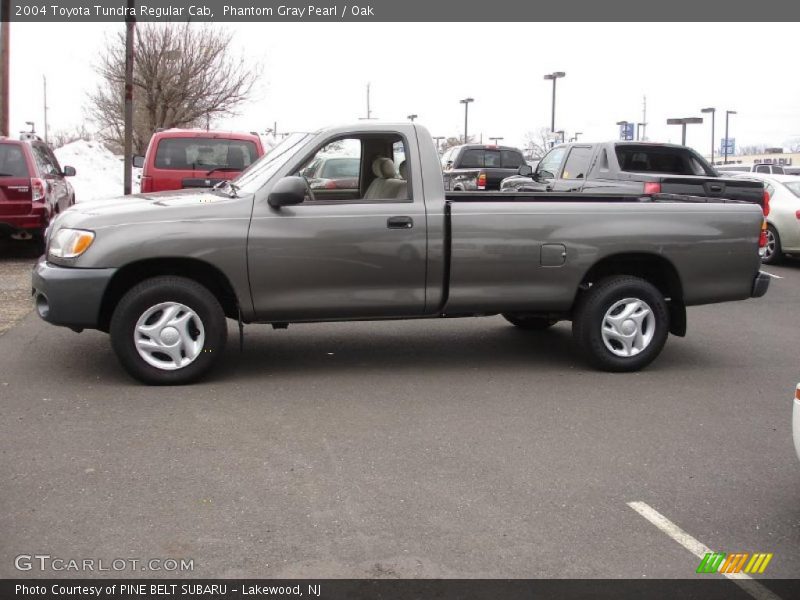 Phantom Gray Pearl / Oak 2004 Toyota Tundra Regular Cab