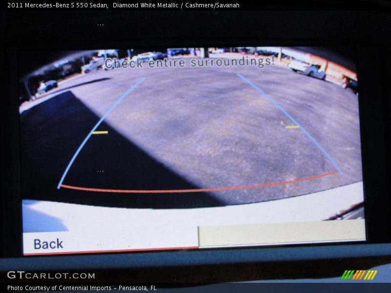 Diamond White Metallic / Cashmere/Savanah 2011 Mercedes-Benz S 550 Sedan