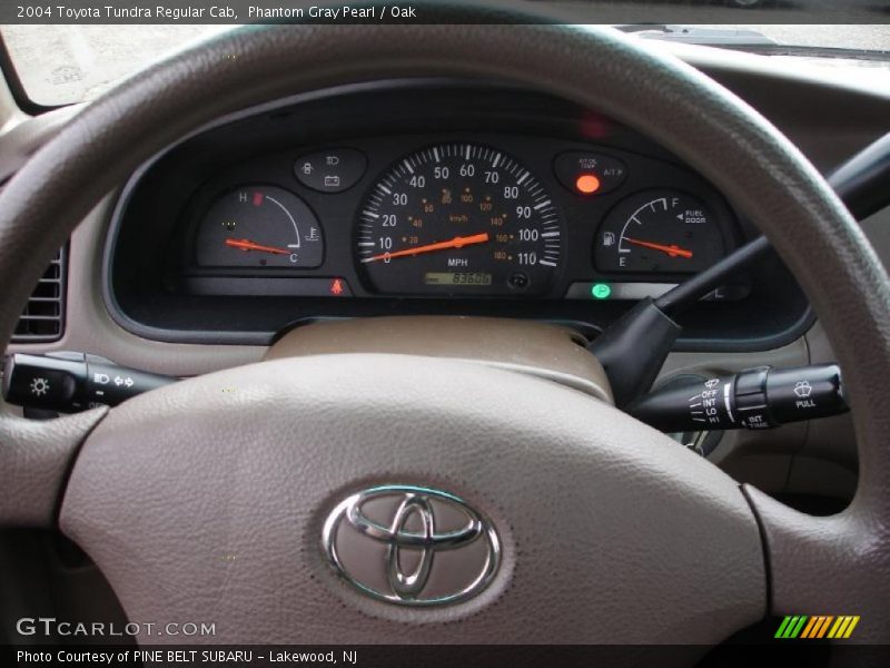 Phantom Gray Pearl / Oak 2004 Toyota Tundra Regular Cab