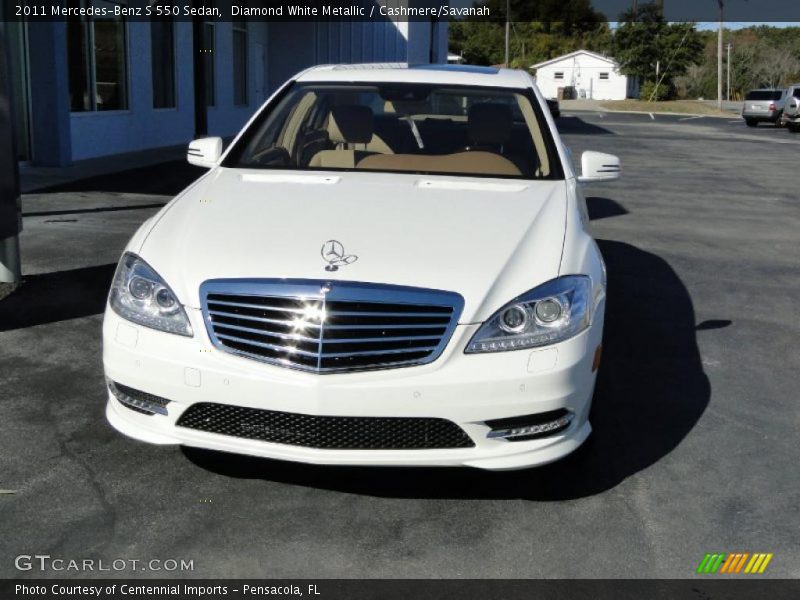  2011 S 550 Sedan Diamond White Metallic
