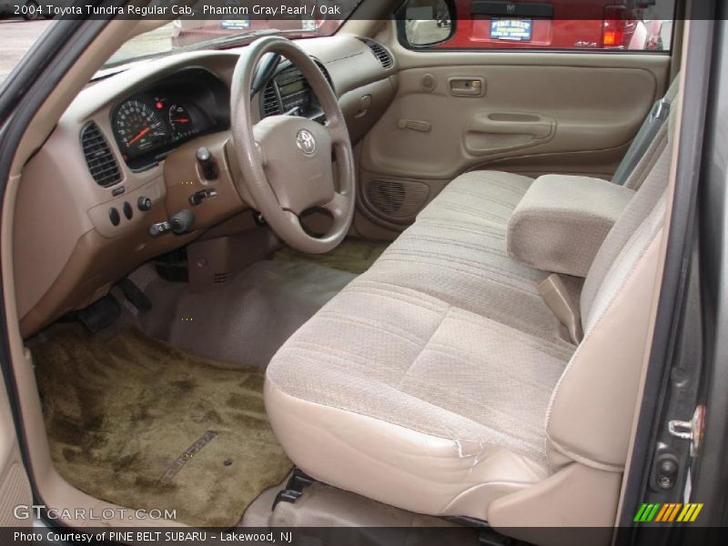  2004 Tundra Regular Cab Oak Interior