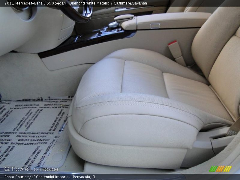  2011 S 550 Sedan Cashmere/Savanah Interior