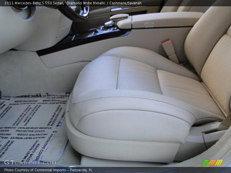  2011 S 550 Sedan Cashmere/Savanah Interior