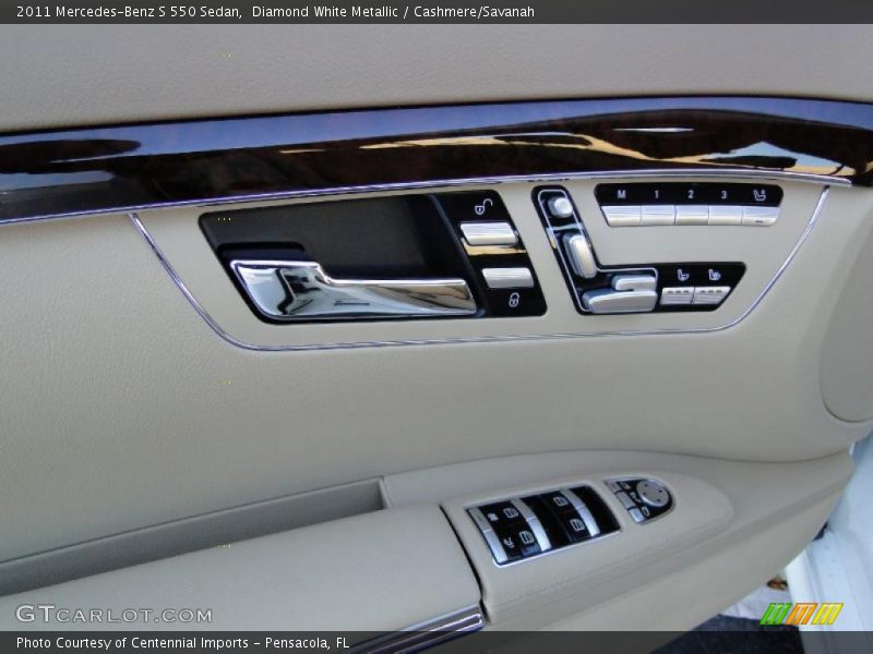 Controls of 2011 S 550 Sedan